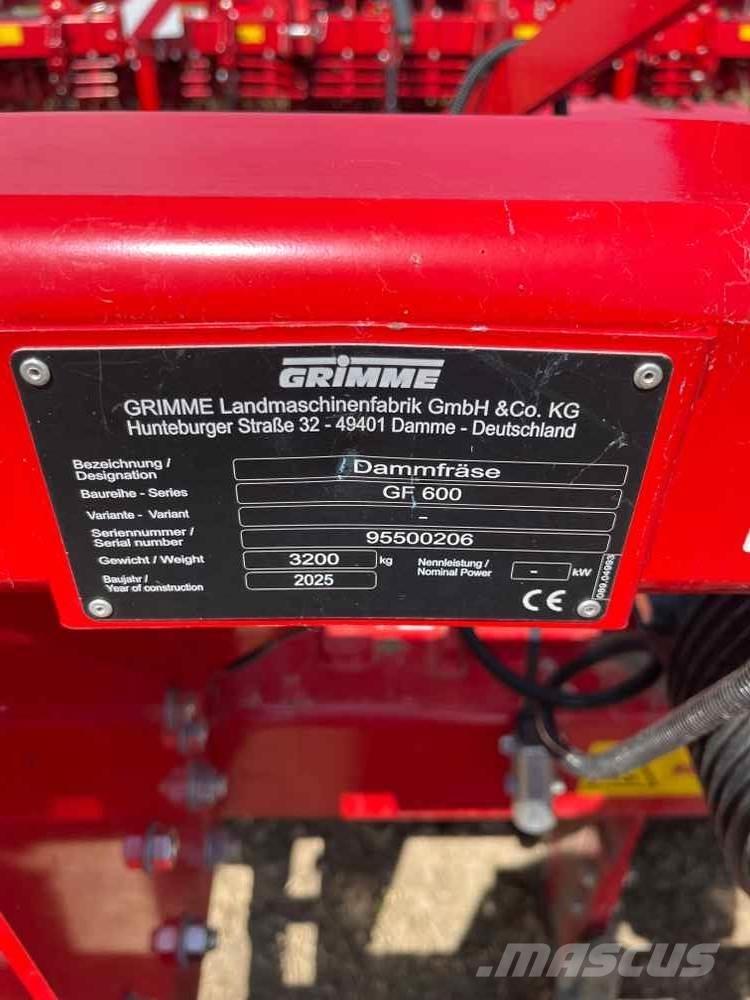 Grimme GF 600 Oprema za pridelovanje krompirja - Drugo