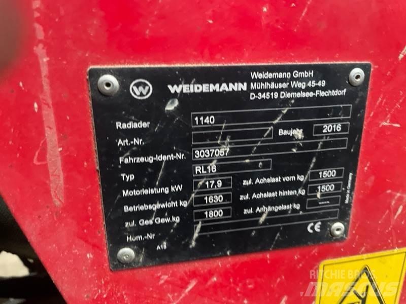 Weidemann 1140 Drugi kmetijski stroji