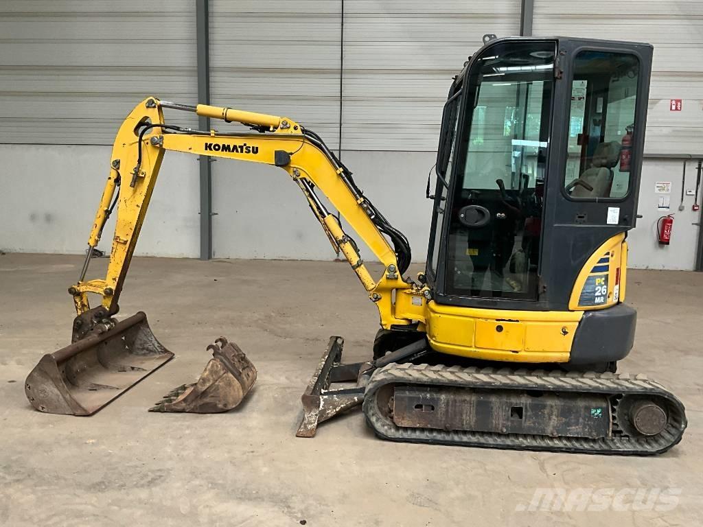Komatsu PC 26 MR-3 Mini bagri <7t