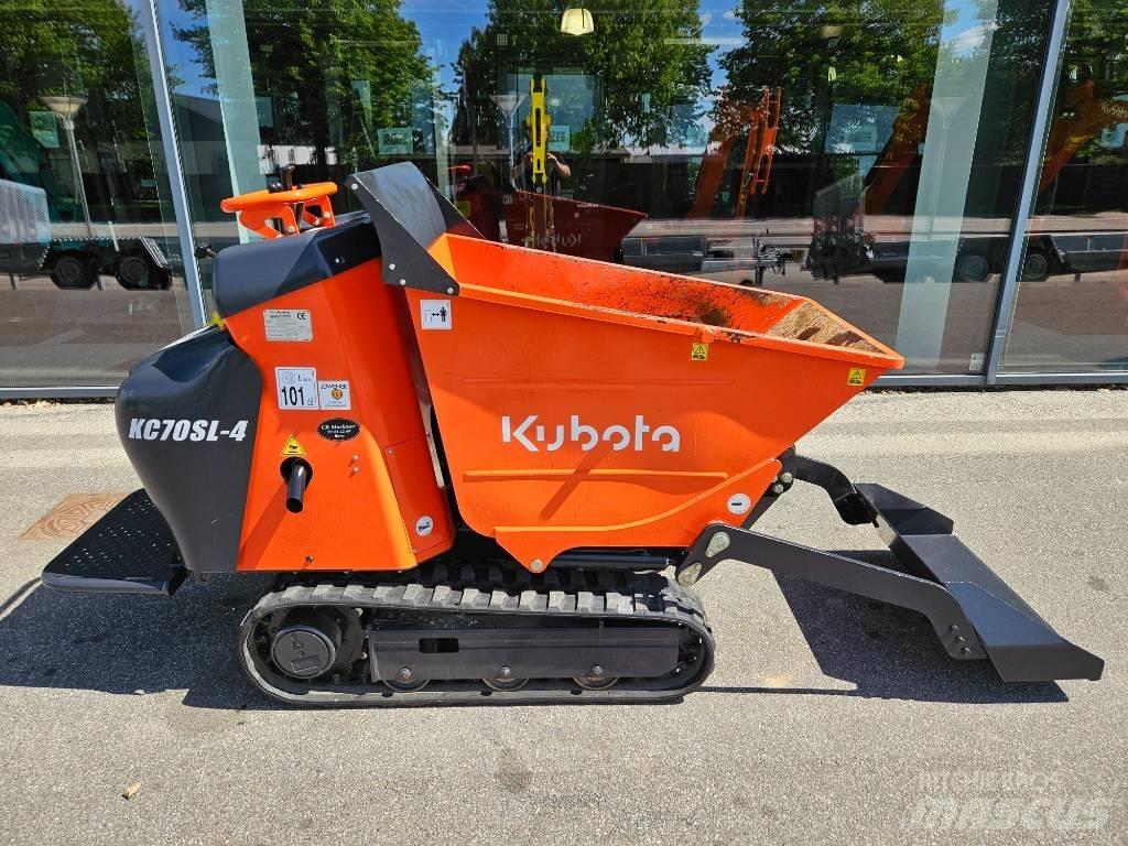 Kubota KC 70 Ne cestni demperji