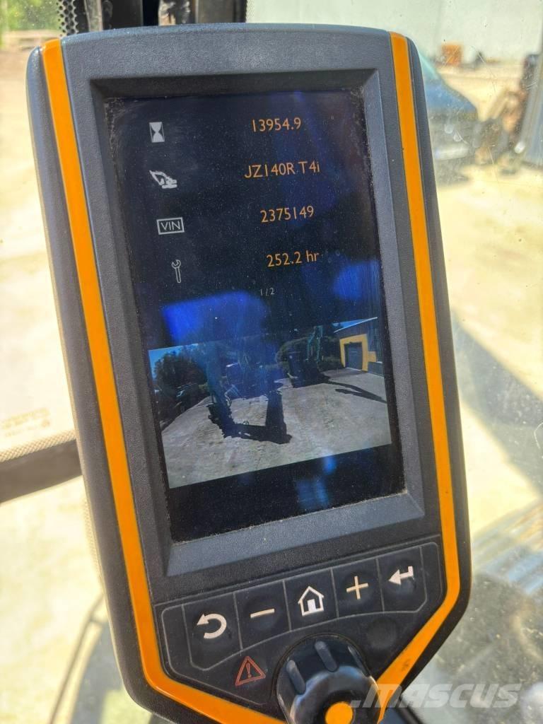 JCB JZ 140 LC Bagri goseničarji