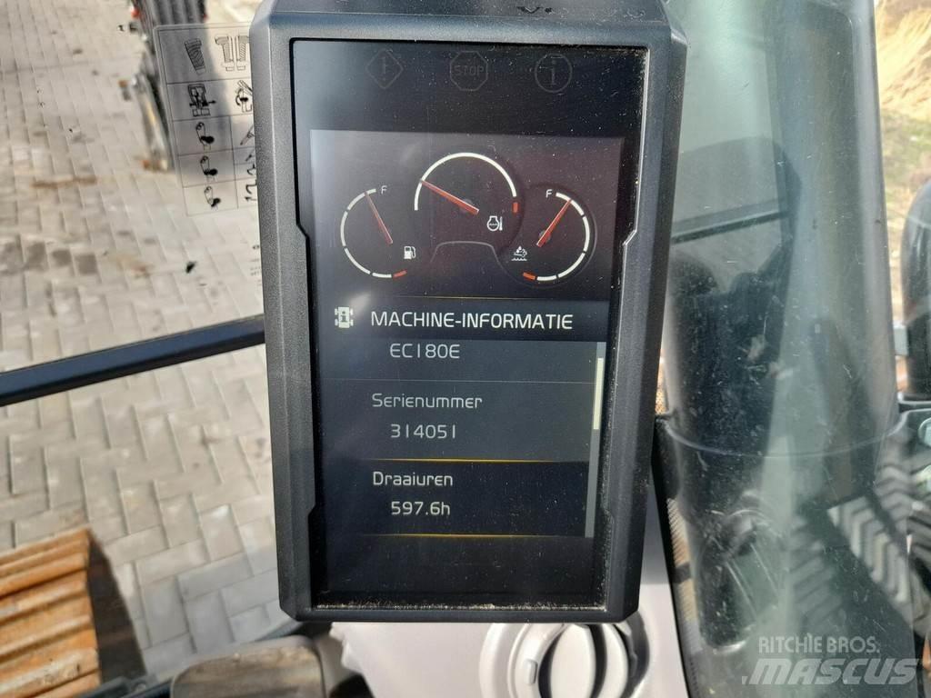 Volvo EC 180 Bagri goseničarji