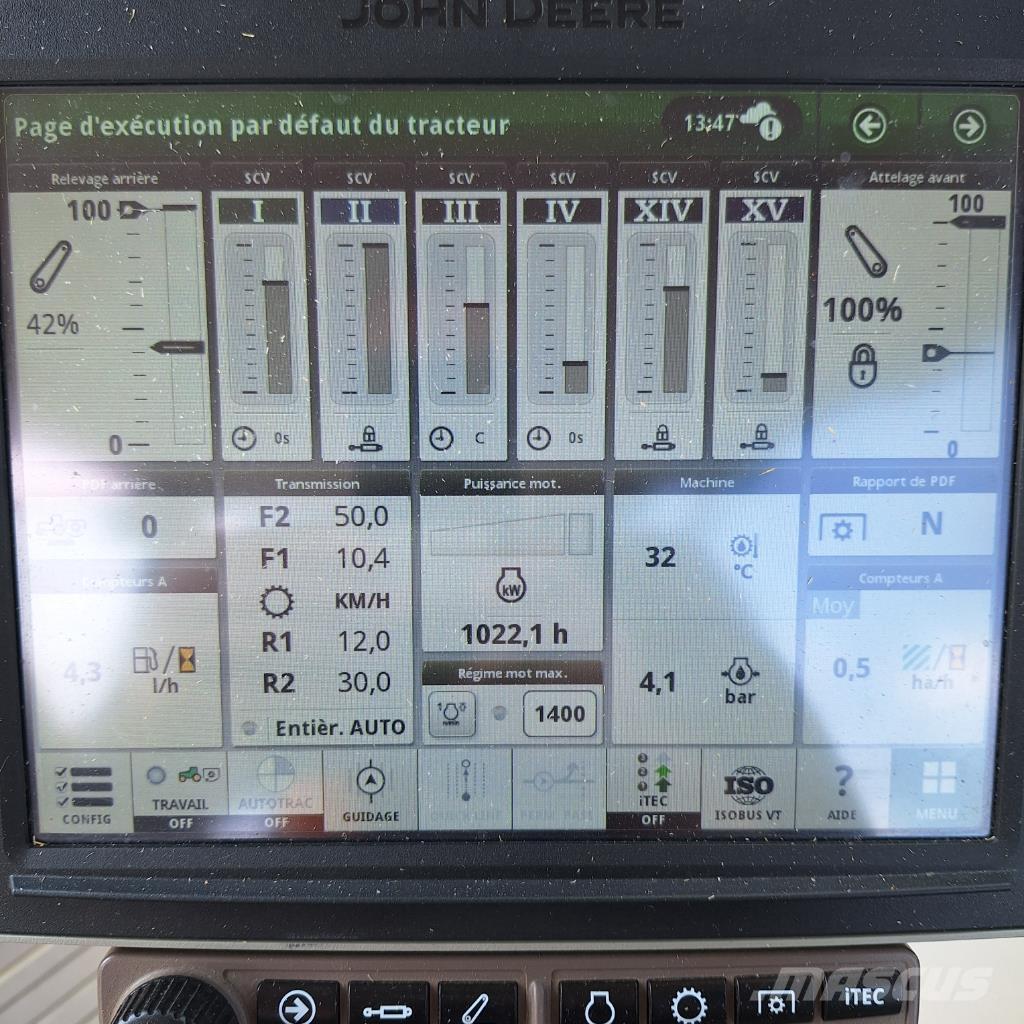 John Deere 6R155 Traktorji