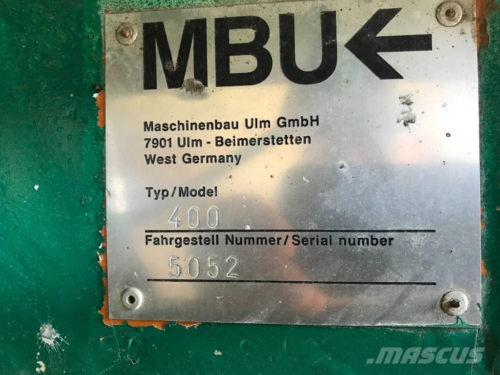 MBU 400 Asfaltni finišerji