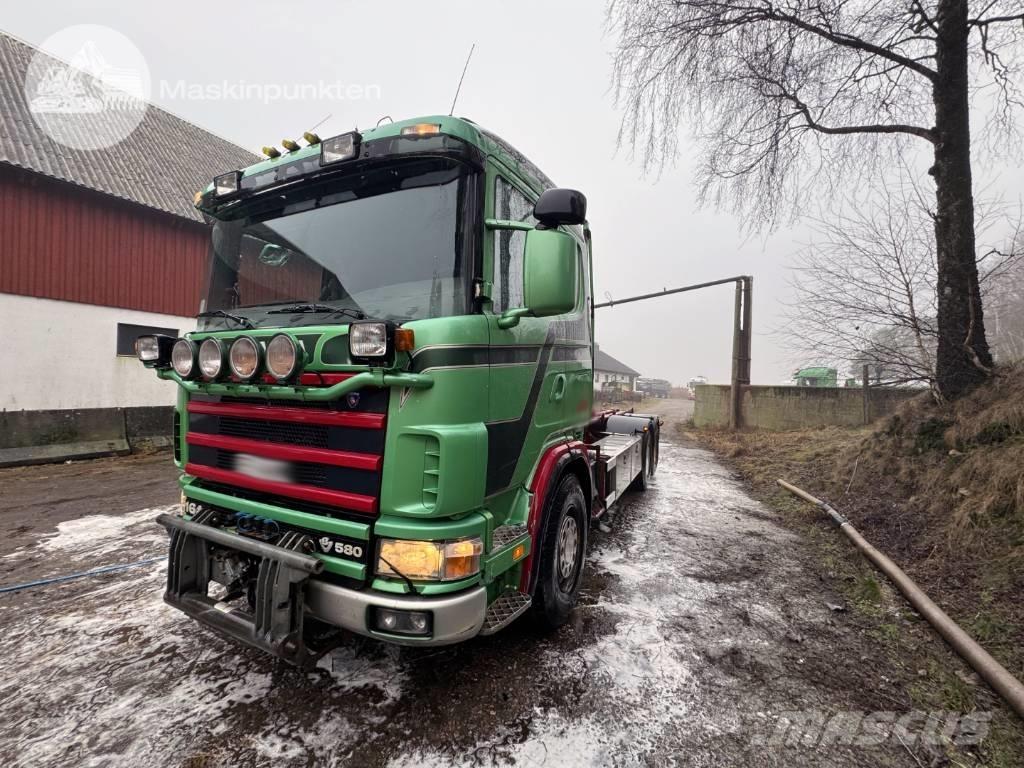 Scania R 164-580 Kotalni prekucni tovornjaki
