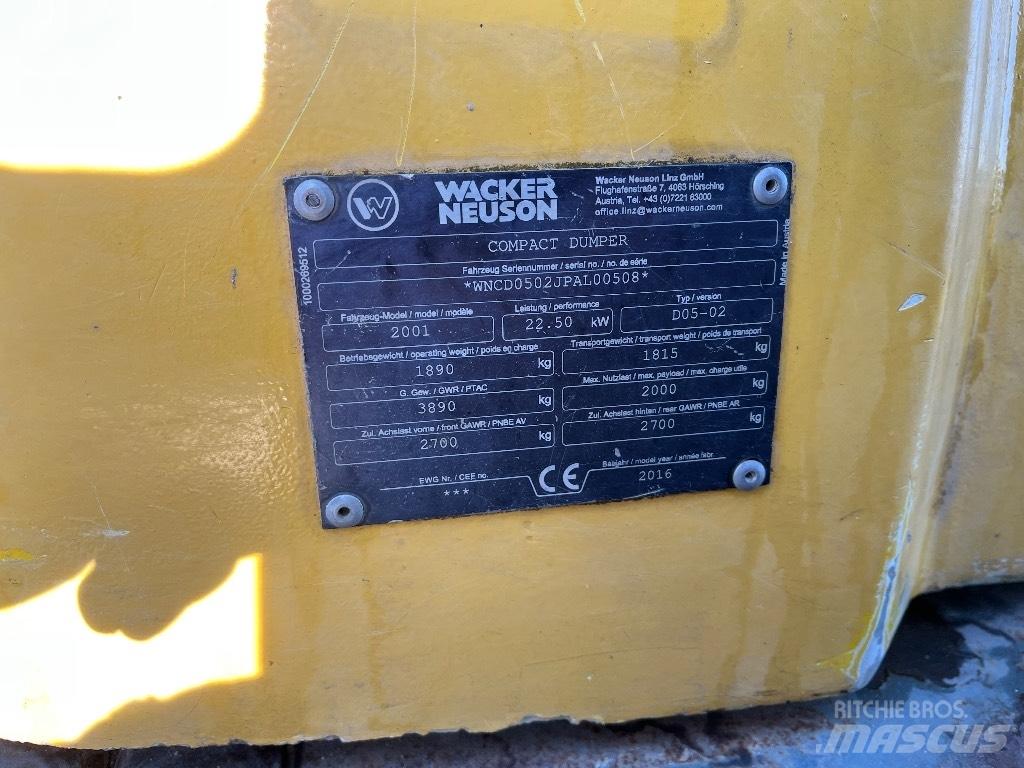 Wacker Neuson 2001 Ne cestni demperji