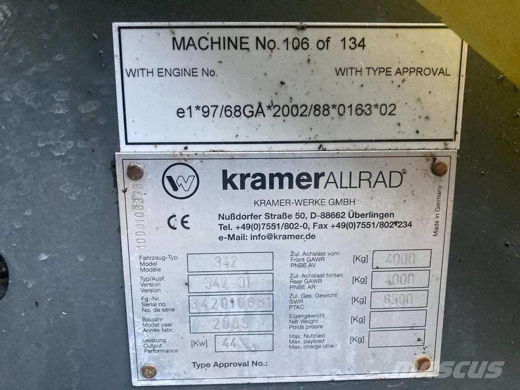 Kramer 480 Kolesni nakladalci