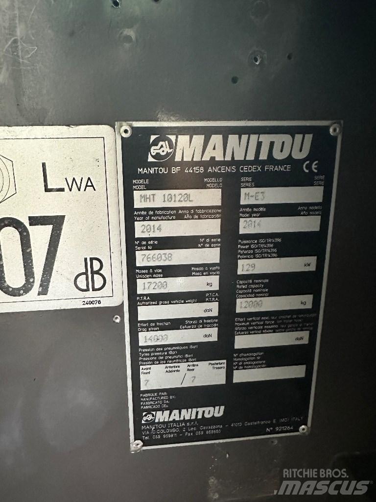 Manitou MHT 10120 L Teleskopski viličarji