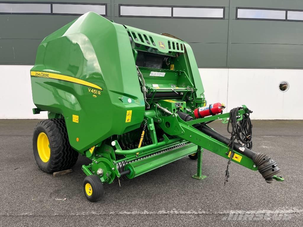 John Deere V 451R Balirke (okrogle bale)