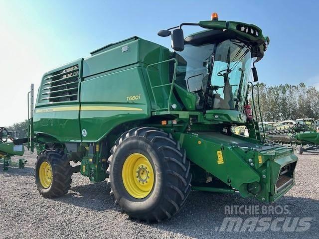 John Deere T660 i Kombajni