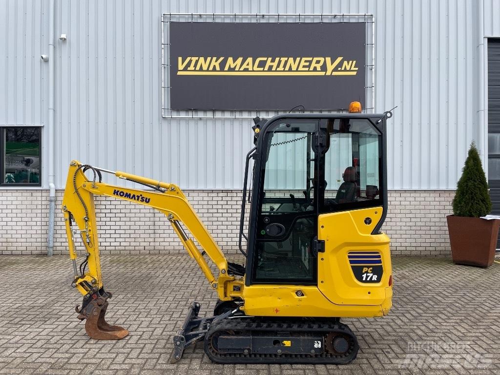 Komatsu PC 17 R-5 Mini bagri <7t