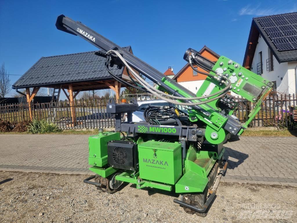 Mazaka 1000 CW Dizelska kladiva za zabijanje stebrov pilotov