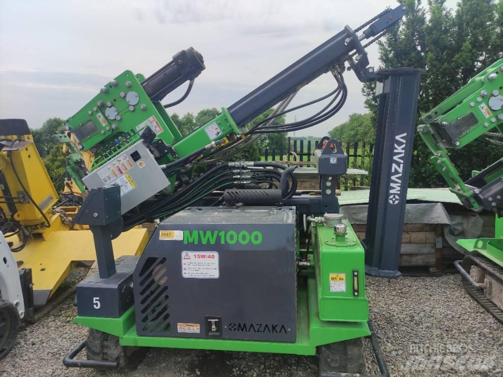Mazaka 1000 CW Dizelska kladiva za zabijanje stebrov pilotov