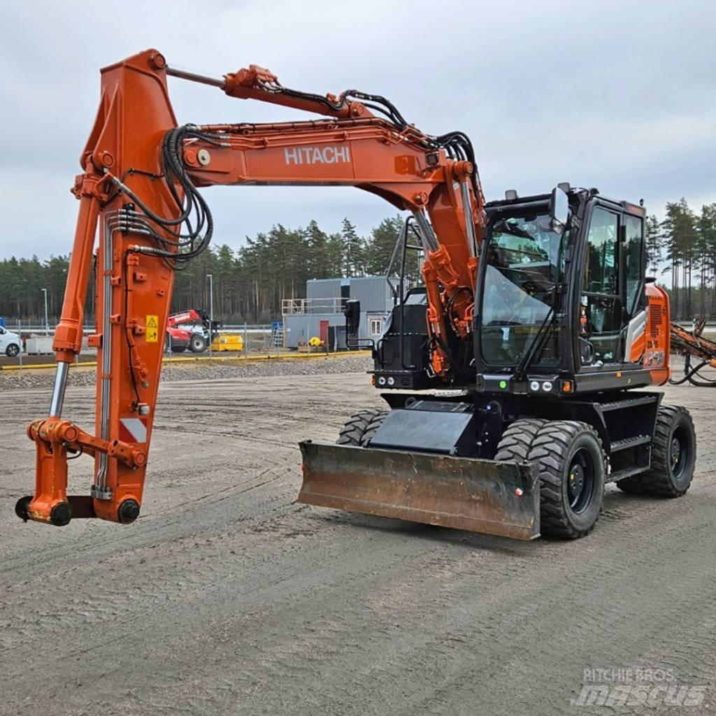 Hitachi ZX 135W Bagri na kolesih