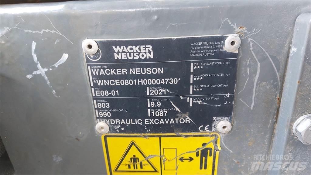 Wacker Neuson 803 Bagri goseničarji
