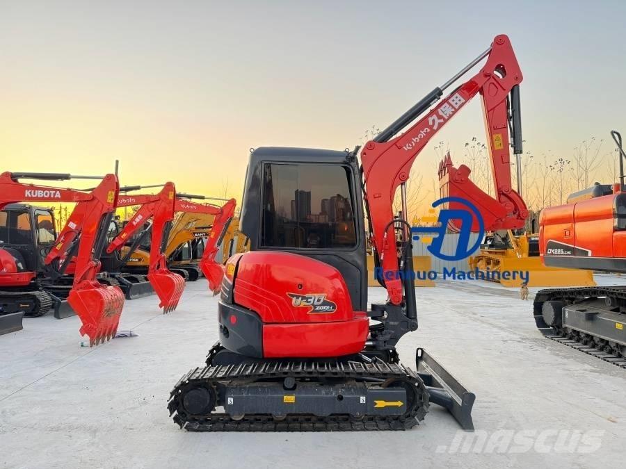 Kubota U 30 Mini bagri <7t