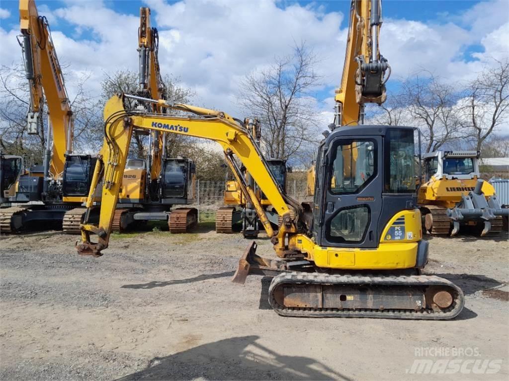 Komatsu PC55MR-3 Mini bagri <7t