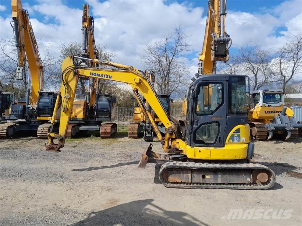 Komatsu PC55MR-3 Mini bagri <7t
