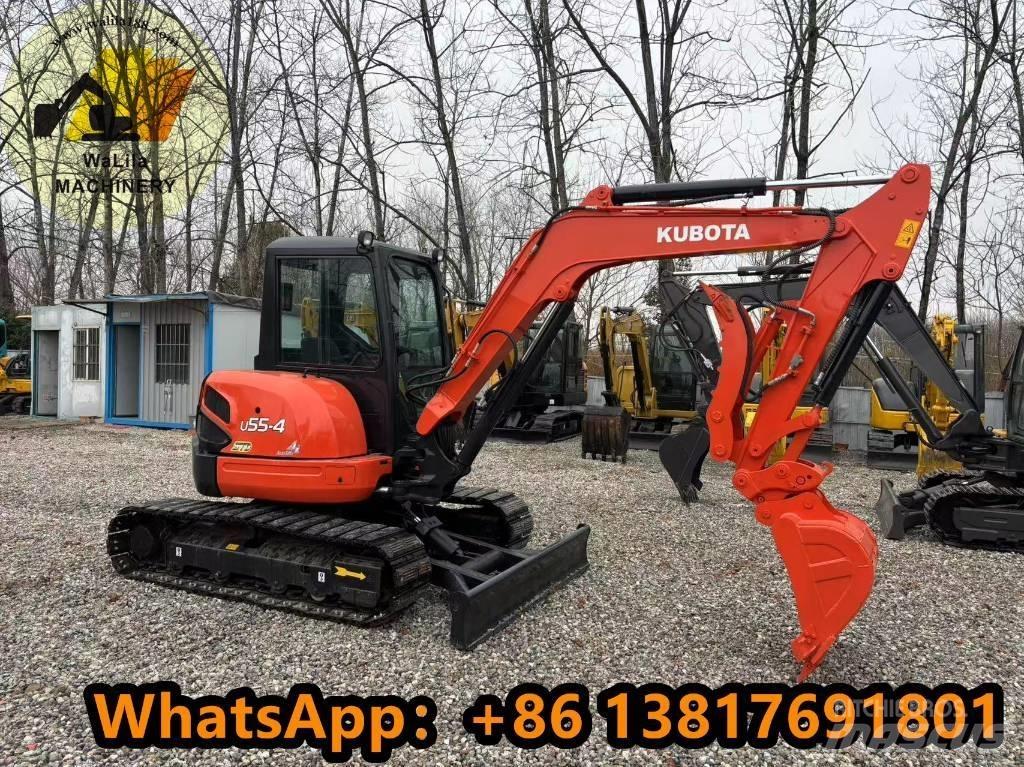 Kubota U 55 Mini bagri <7t