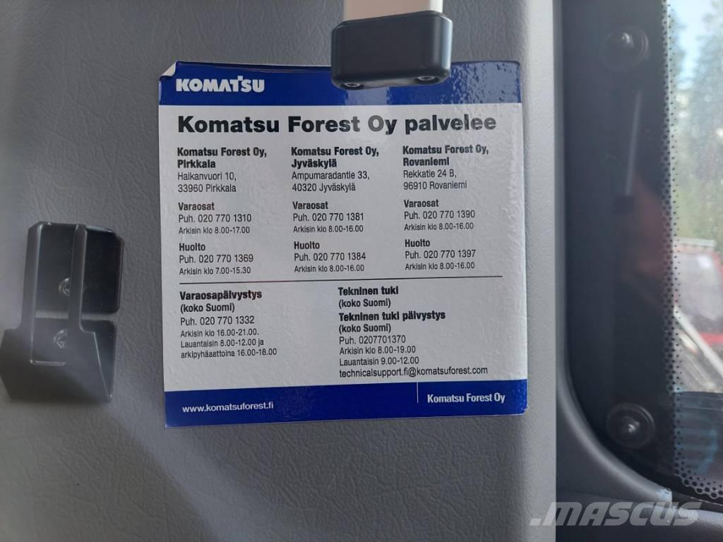 Komatsu 901 XC Harvesterji