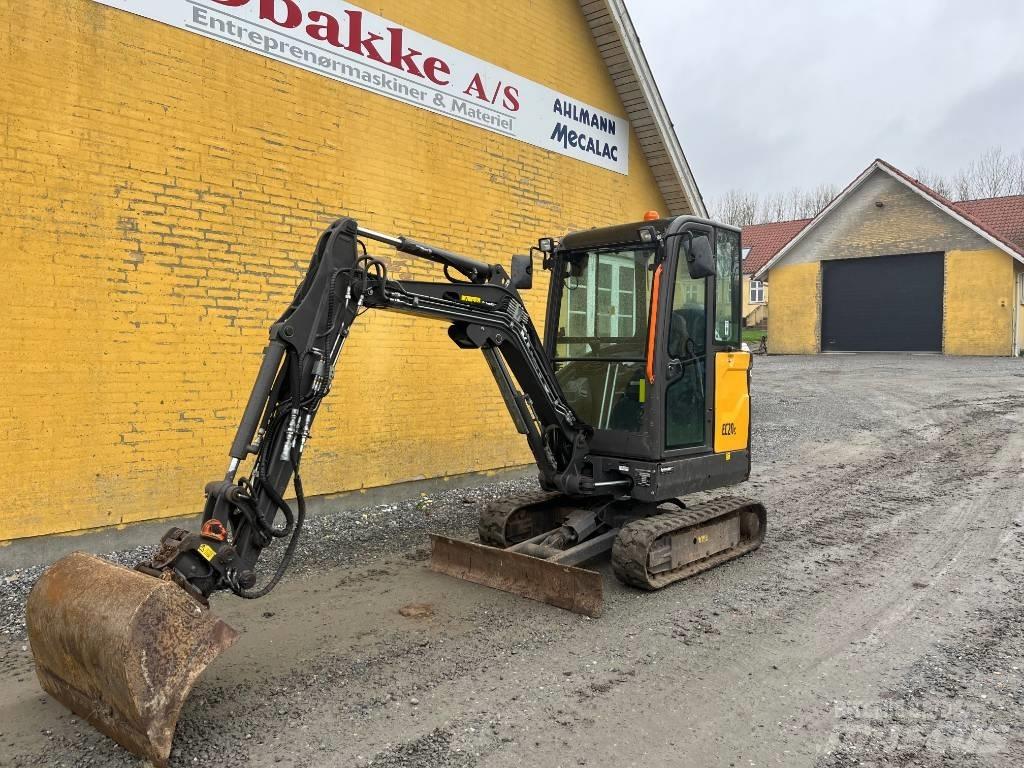 Volvo EC 20 E Mini bagri <7t