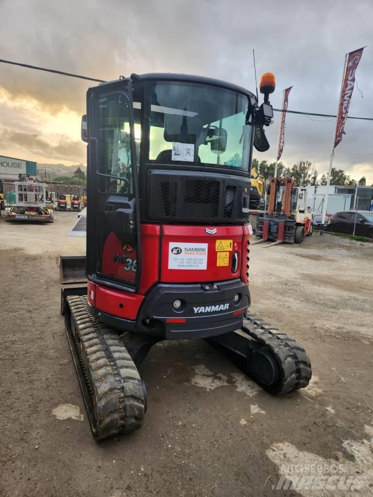 Yanmar vio38-6 Mini bagri <7t