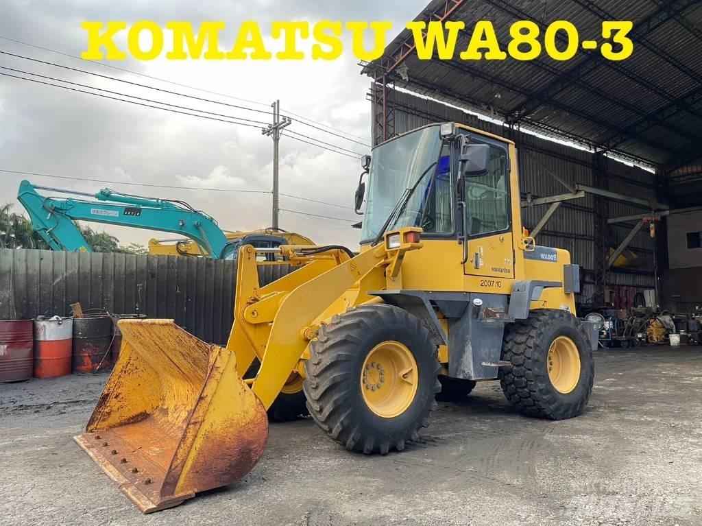 Komatsu WA80-3 Kolesni nakladalci