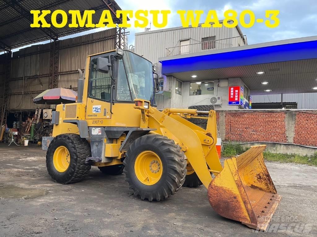 Komatsu WA80-3 Kolesni nakladalci