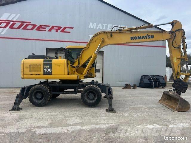 Komatsu PW 180 Bagri na kolesih