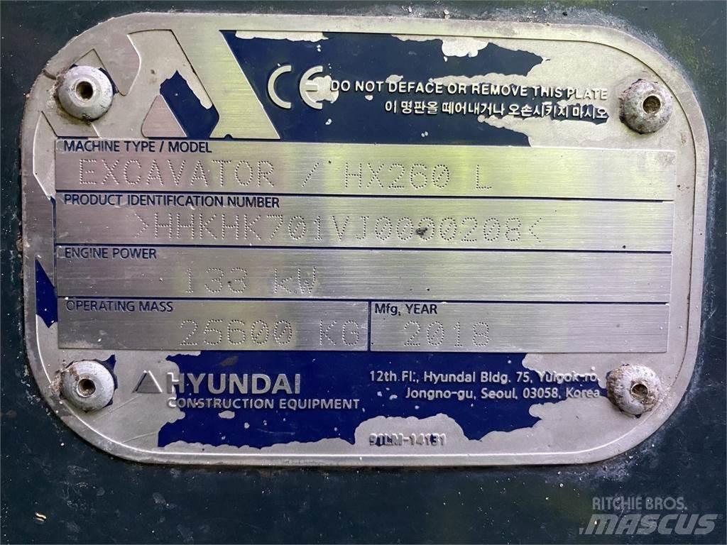 Hyundai HX260 Bagri goseničarji
