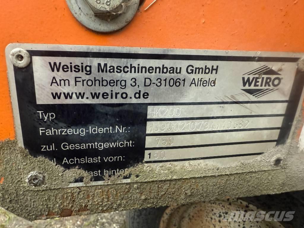 Weiro Bitumensprayer Škropilnice za bitumen