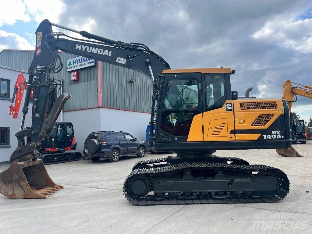 Hyundai HX 140 AL Bagri goseničarji