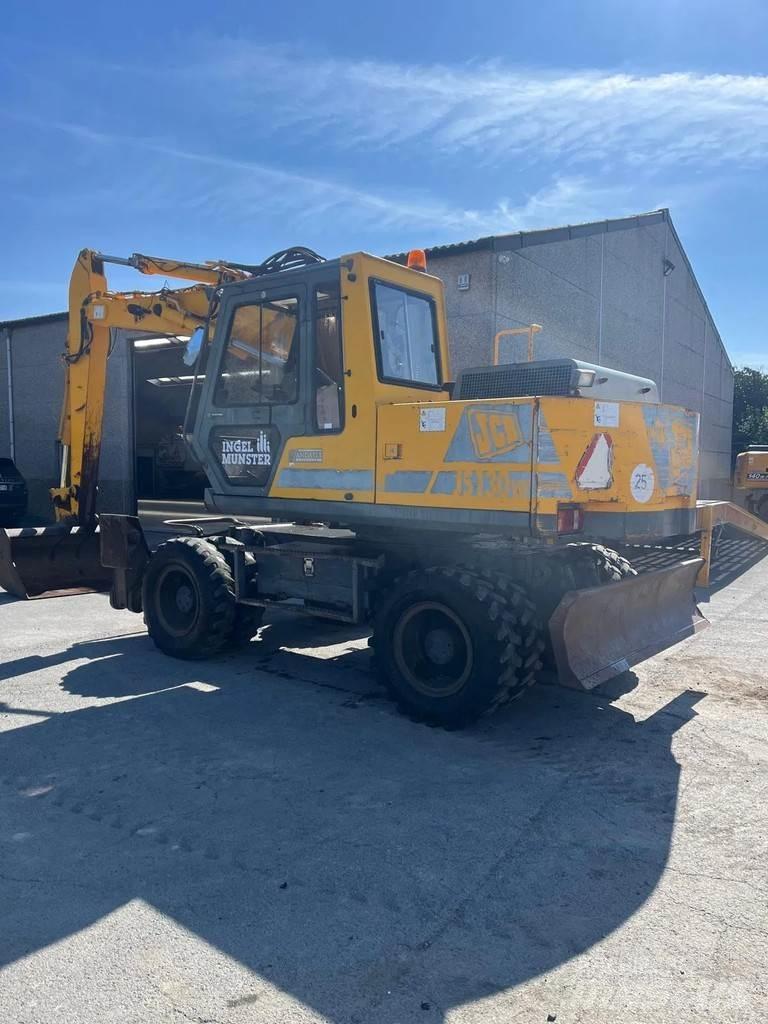 JCB JS130W Bagri na kolesih