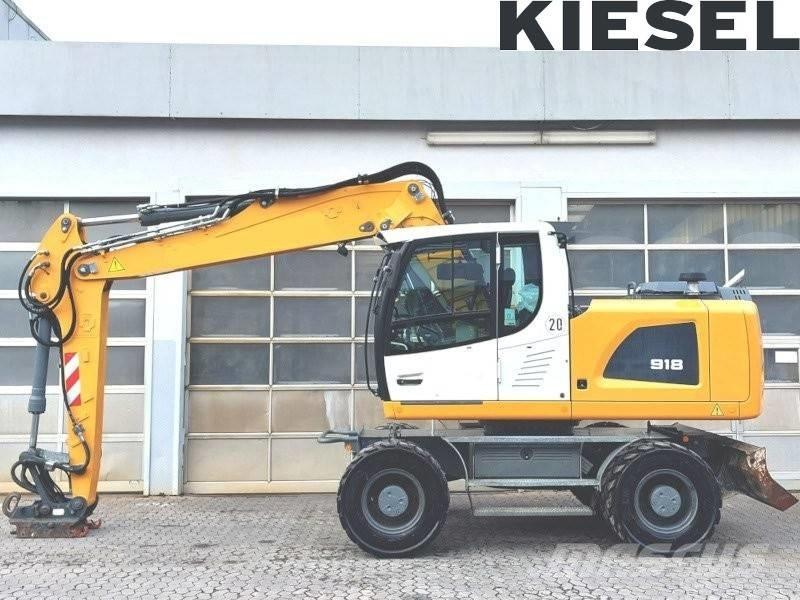 Liebherr A 918 Bagri na kolesih