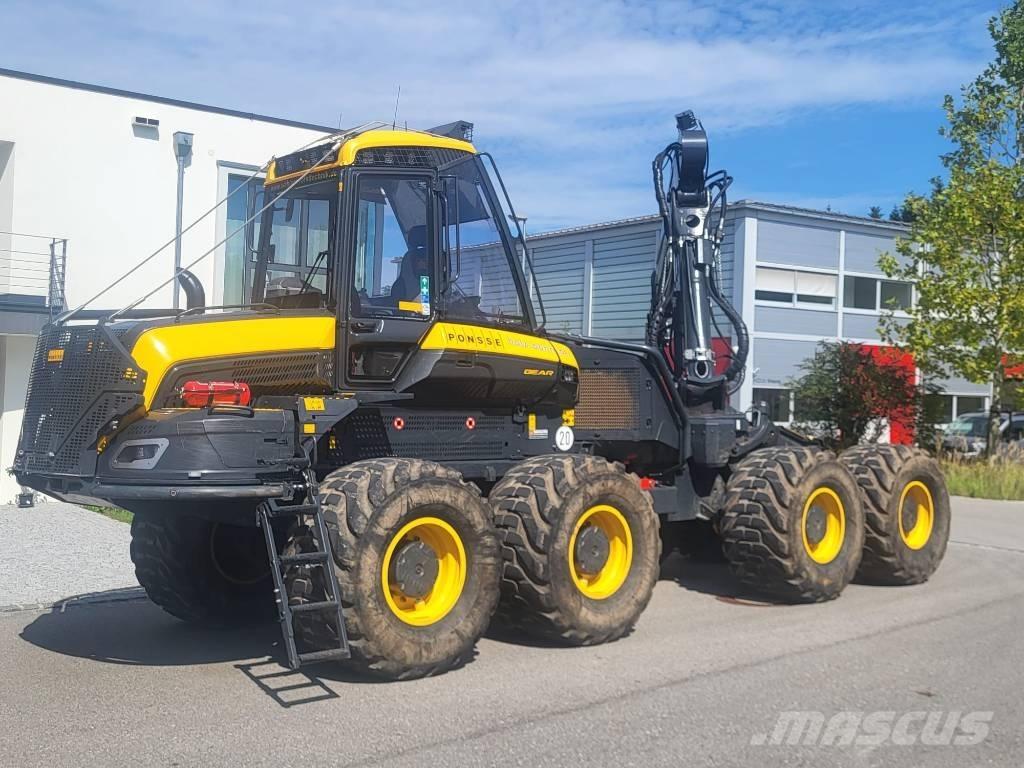 Ponsse Bear 8W Harvesterji