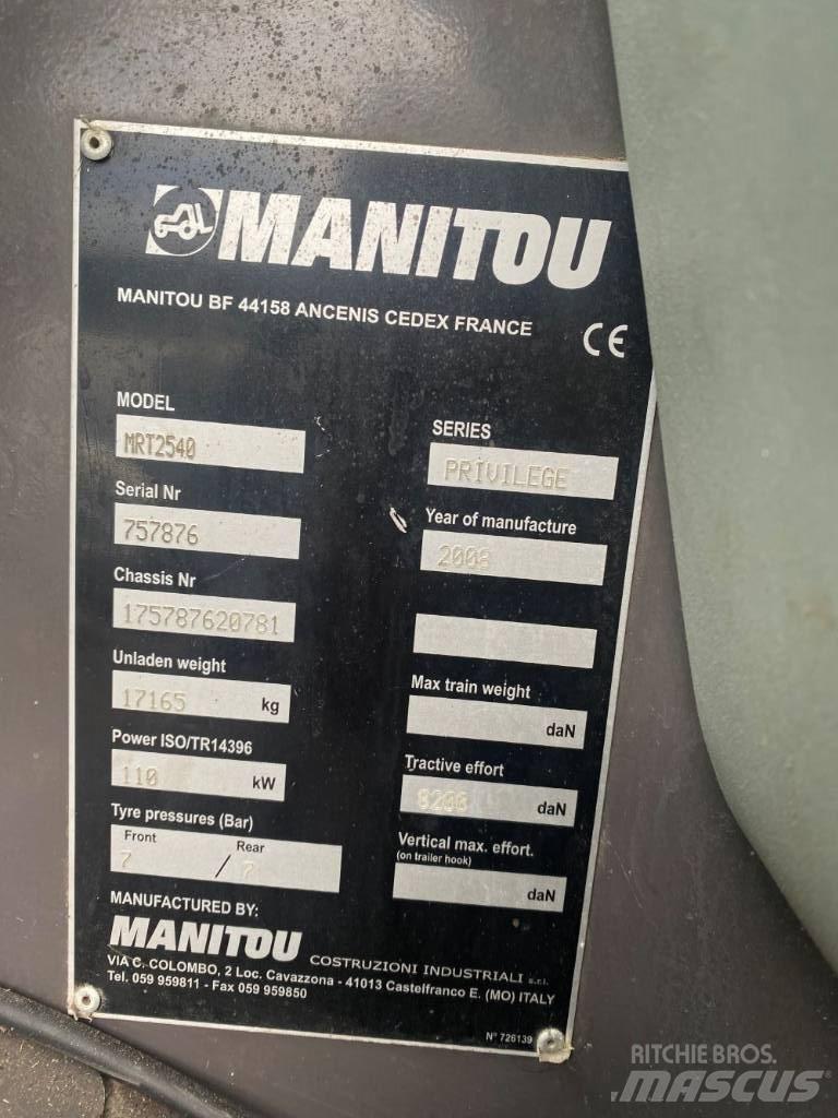 Manitou MRT 2540 Teleskopski viličarji
