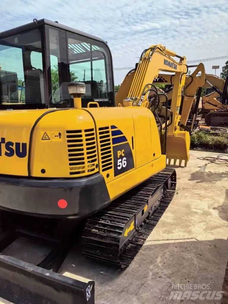 Komatsu PC56 Mini bagri <7t