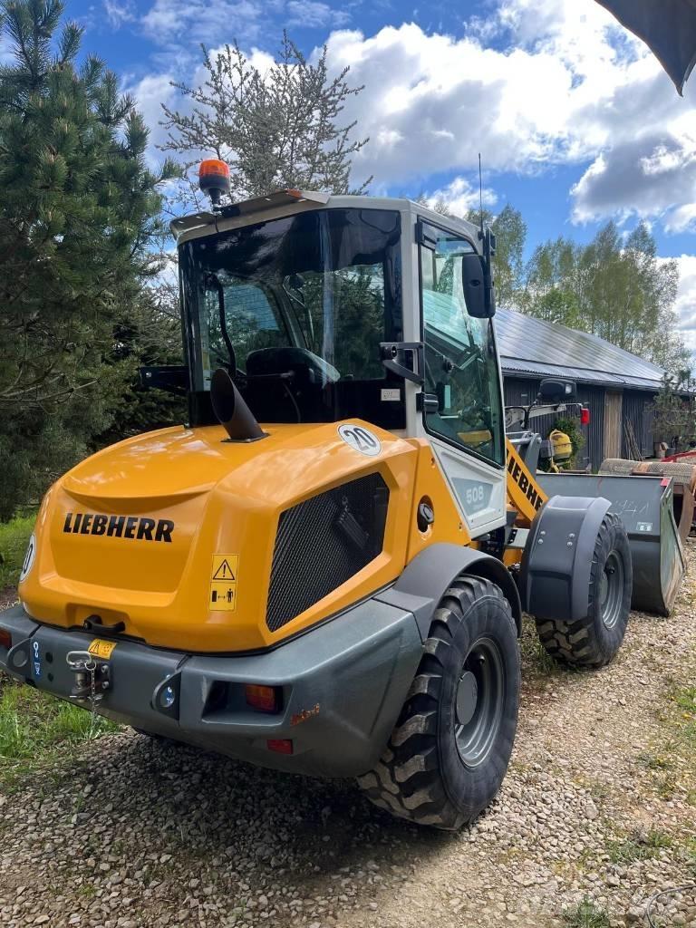 Liebherr L 508 Kolesni nakladalci