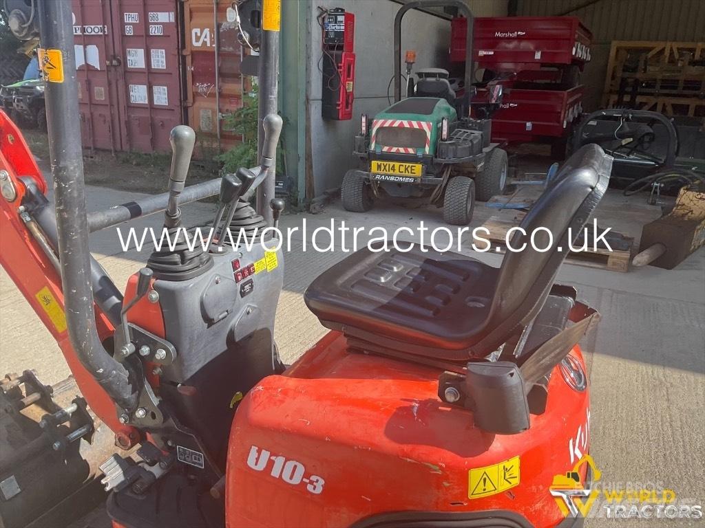 Kubota U 10-3 Mini bagri <7t