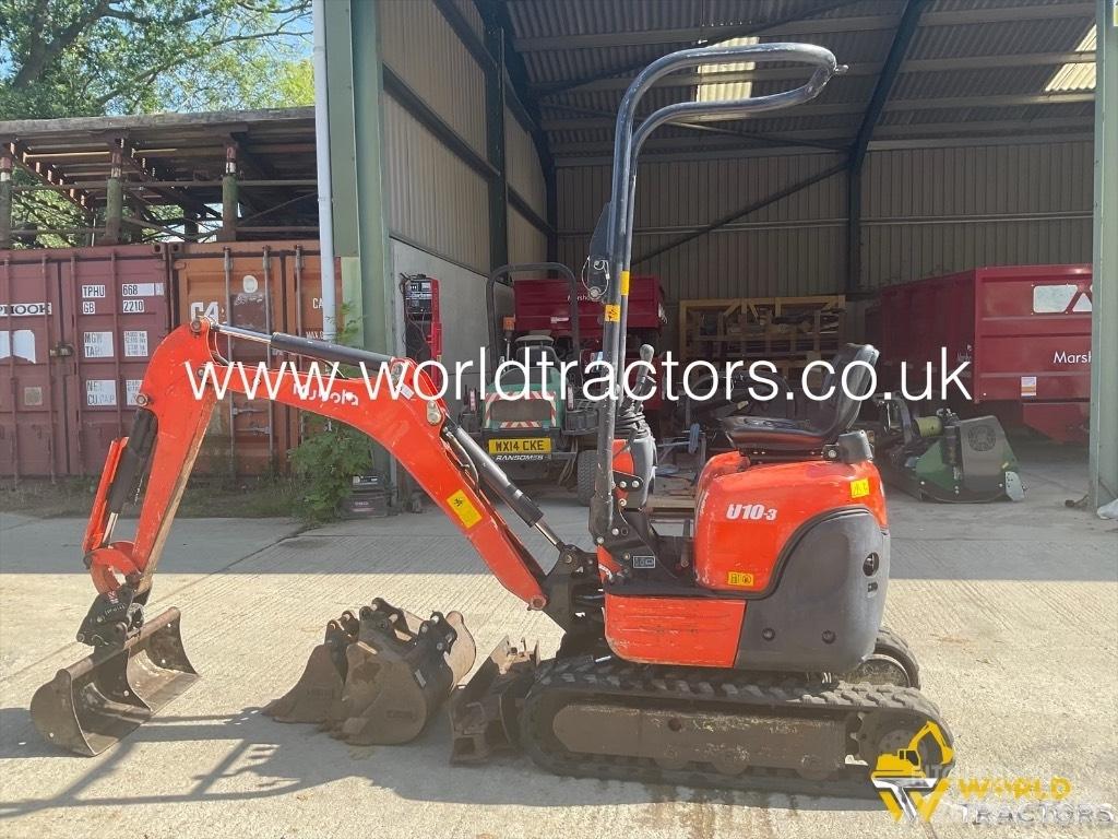Kubota U 10-3 Mini bagri <7t