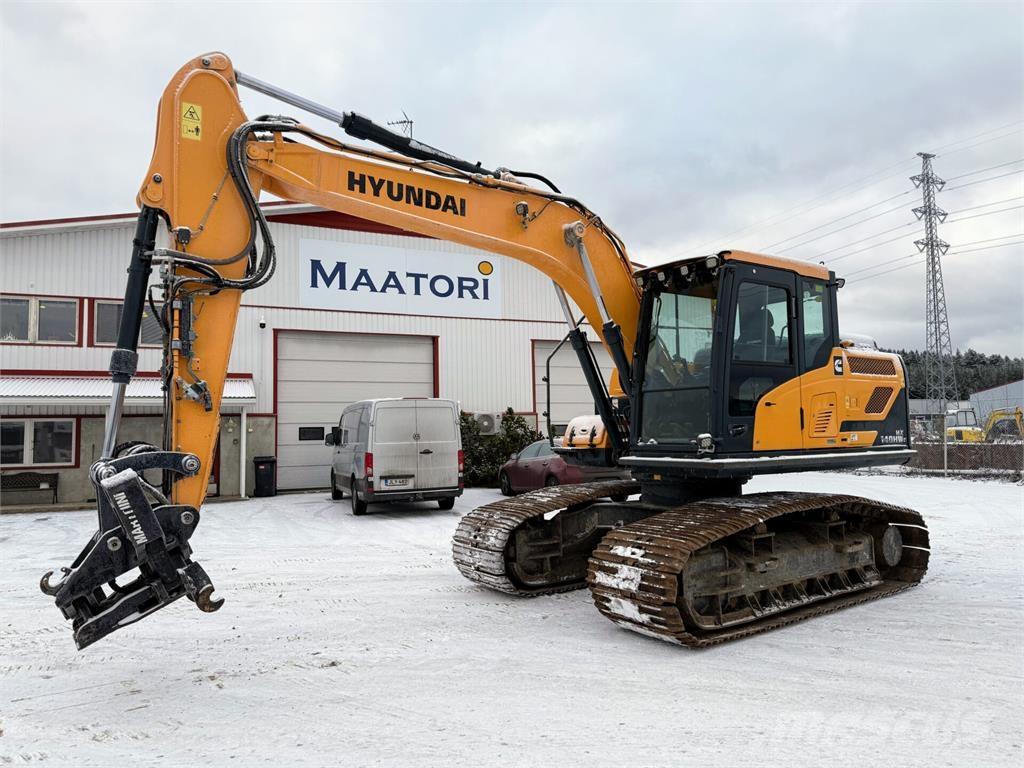 Hyundai HX140 HWC Bagri goseničarji