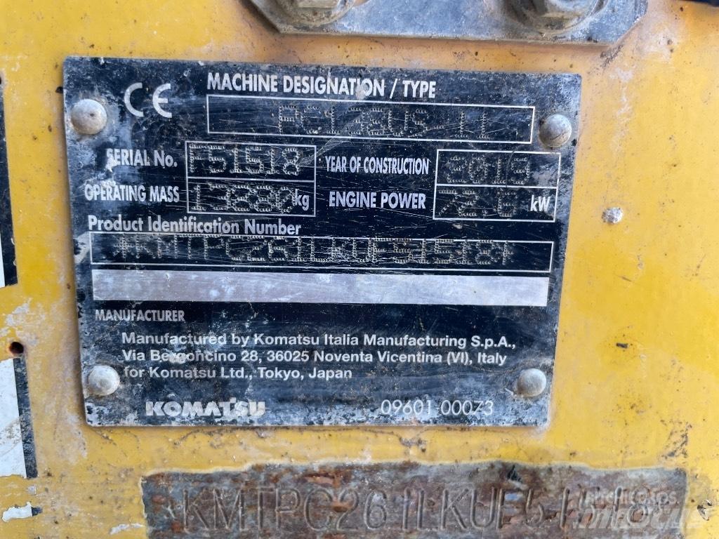 Komatsu PC 138 US-11 Bagri goseničarji