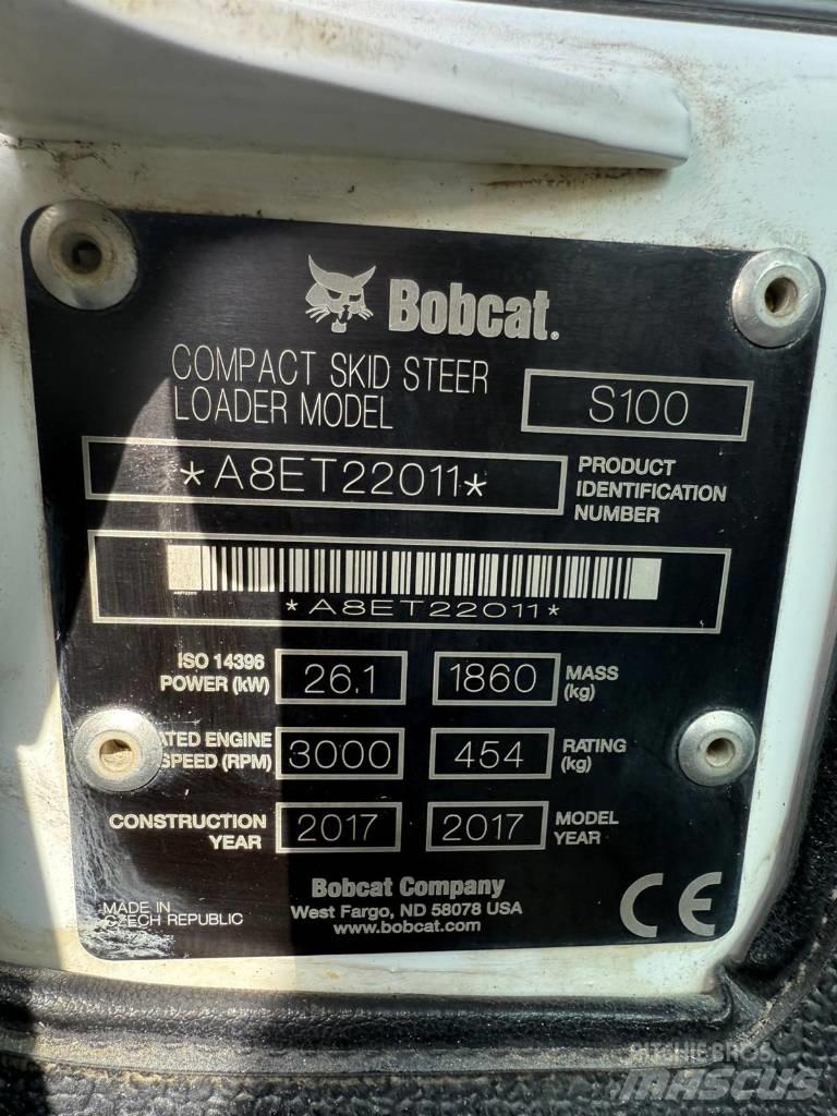 Bobcat S 100 Skid steer mini nakladalci