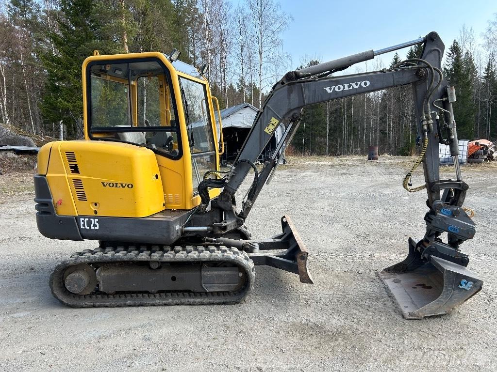 Volvo EC 25 Mini bagri <7t