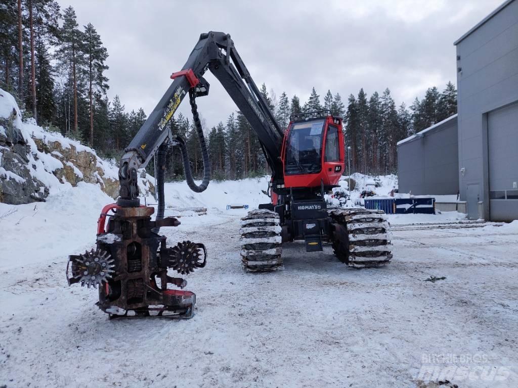Komatsu 901XC Harvesterji