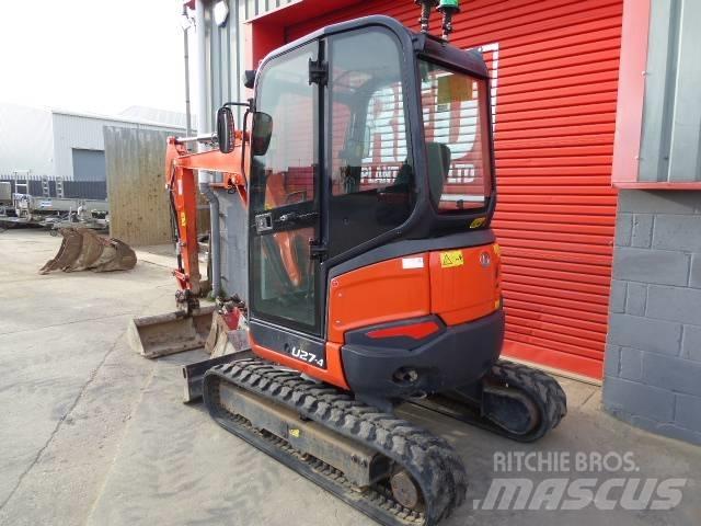 Kubota U 27-4 Mini bagri <7t