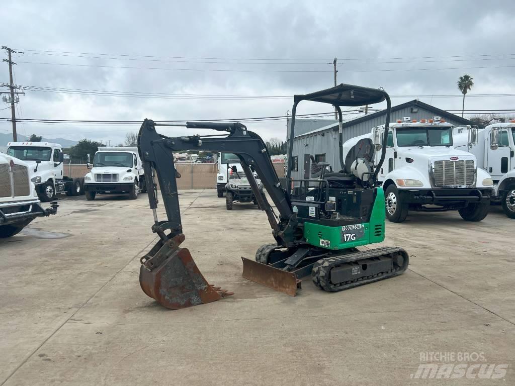 John Deere 17G Mini bagri <7t