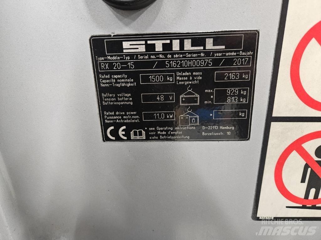 Still RX 20-15 Električni viličarji
