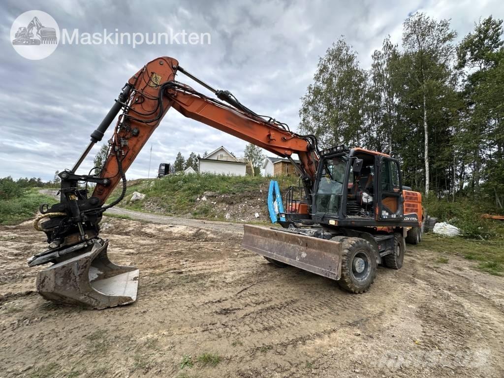 Doosan DX 170 W Bagri na kolesih