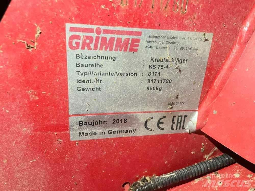 Grimme KS 75-4 Oprema za pridelovanje krompirja - Drugo
